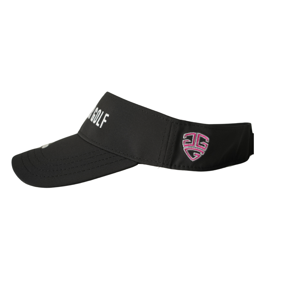 Play Better Golf Black Visor