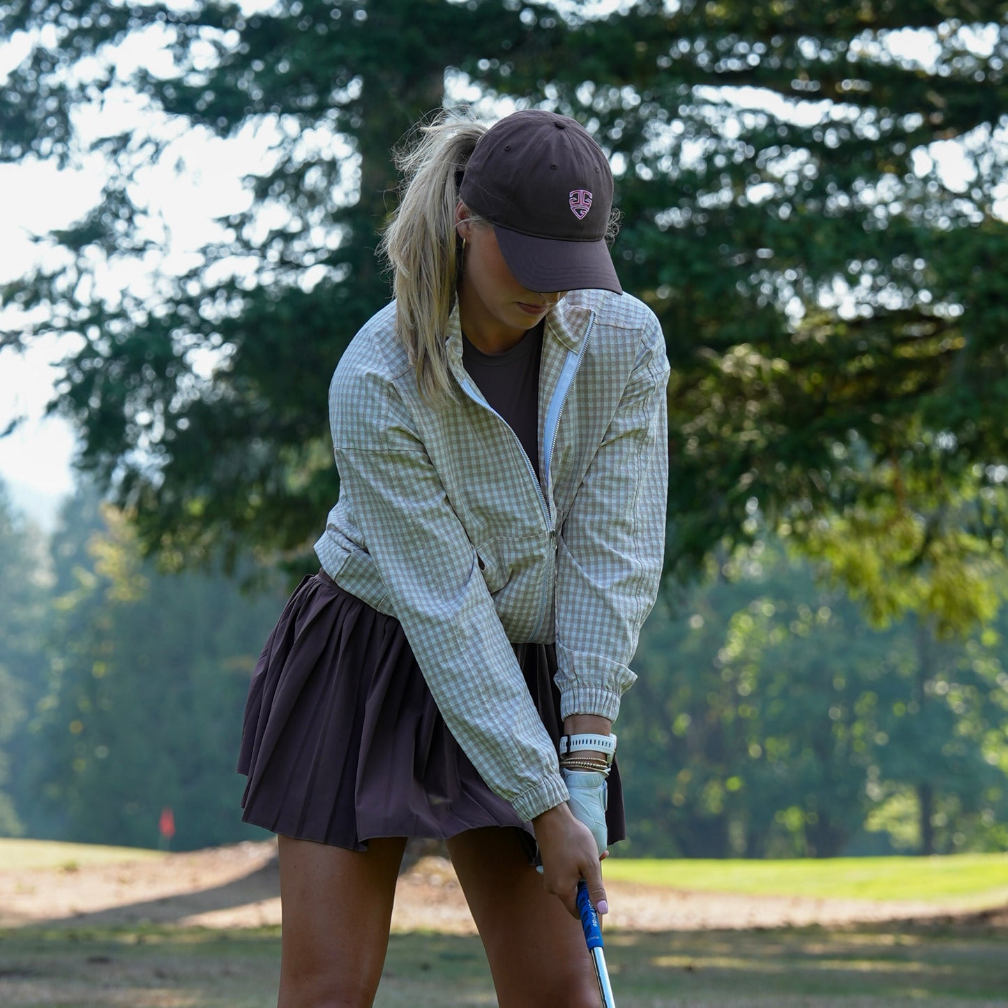 Brown Fall Fairway Hat