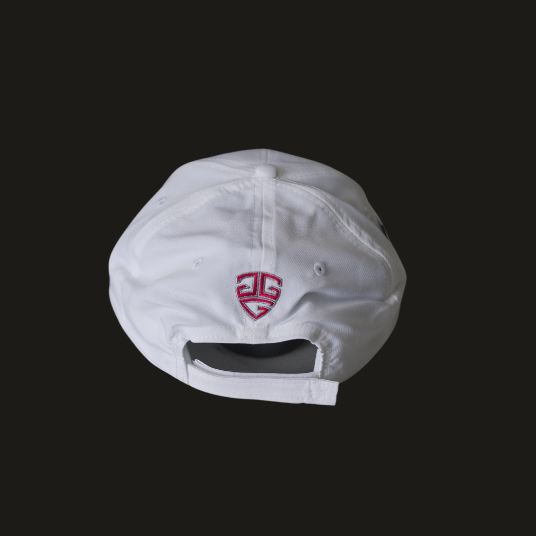 Golf Girl White Cap