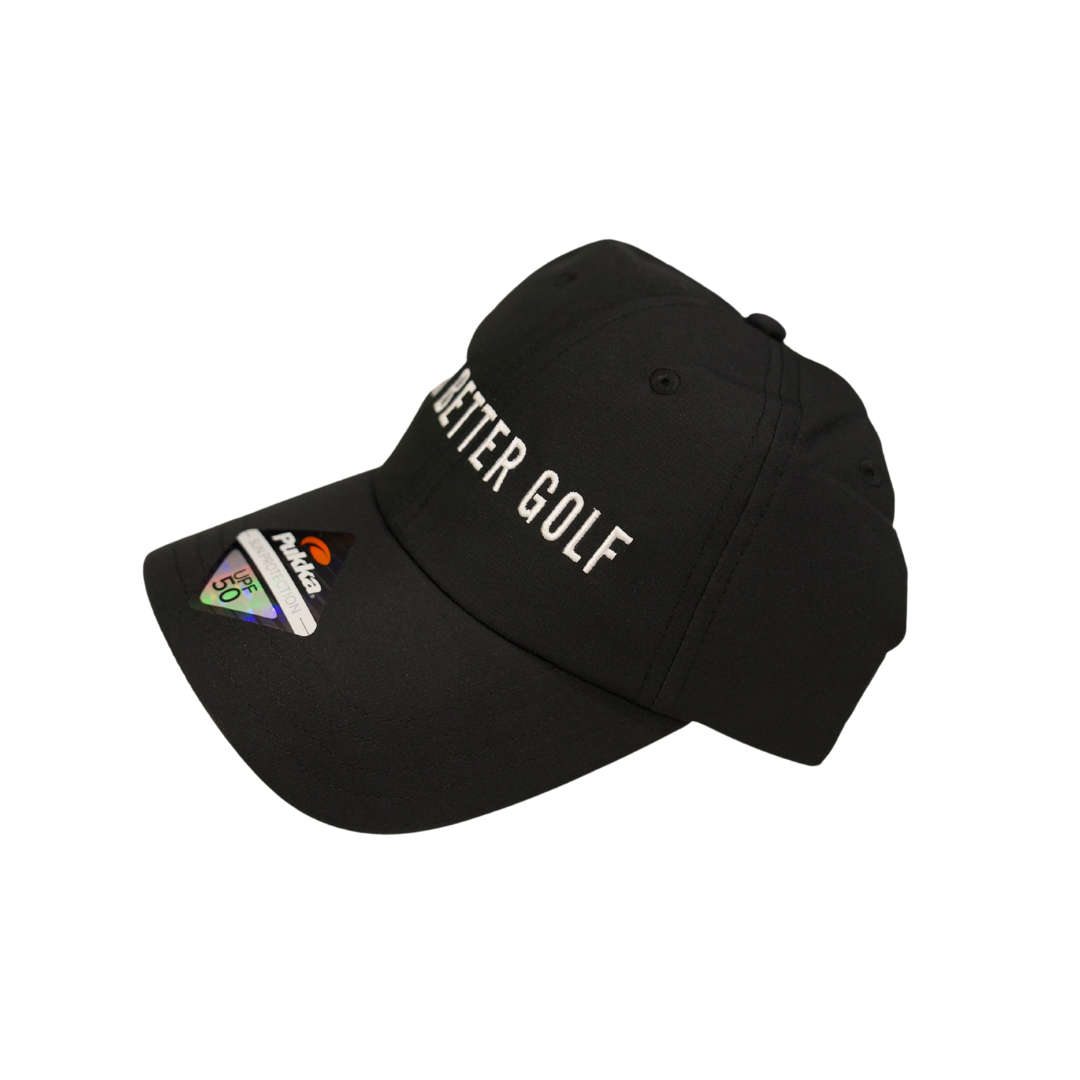 Play Better Golf Black Cap