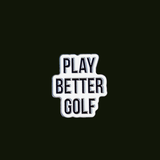 Play Better Golf White Ball Marker
