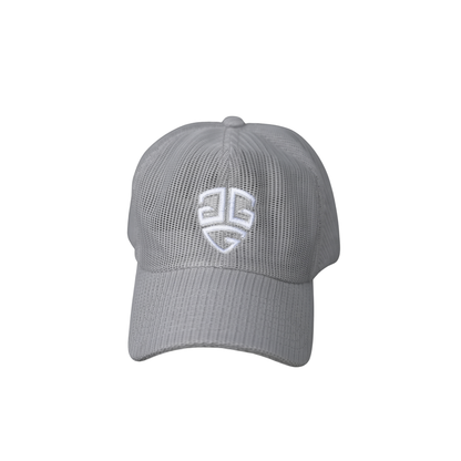 Grey Mesh Performance Hat